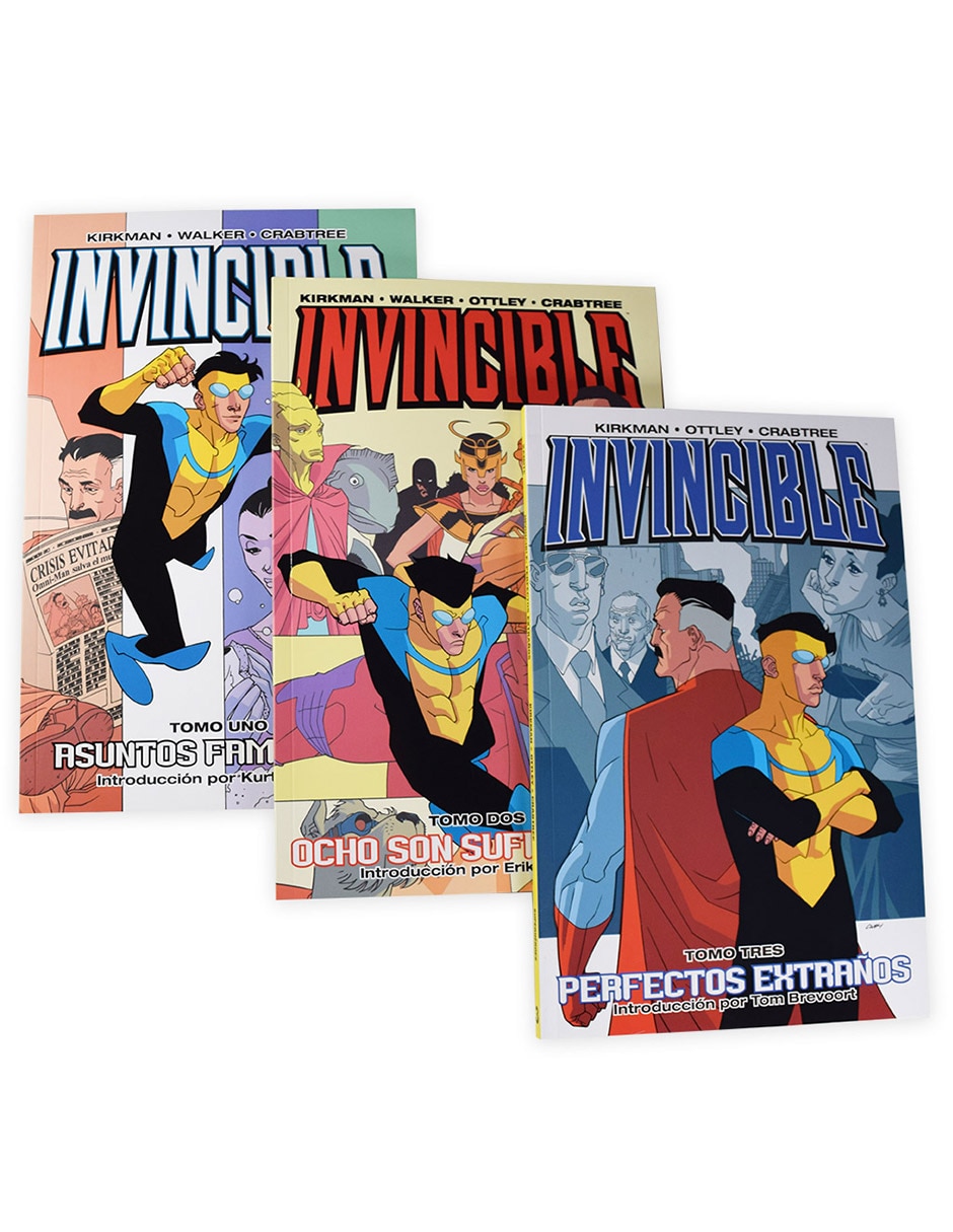 Libro Paq. Invincible 1 A 3 de Robert Kirkman