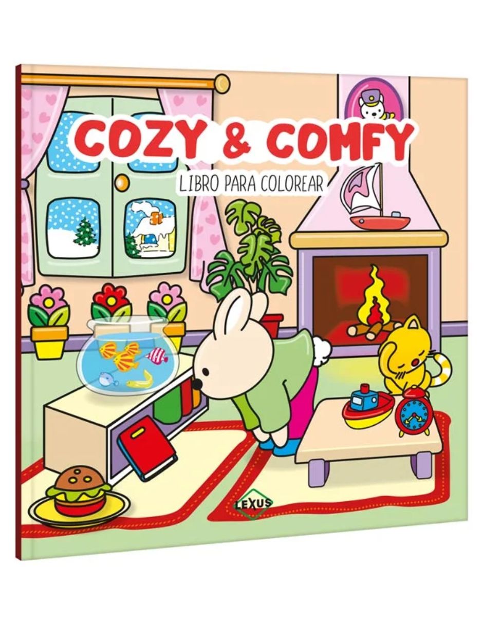 Libro para colorear Cozy & Comfy