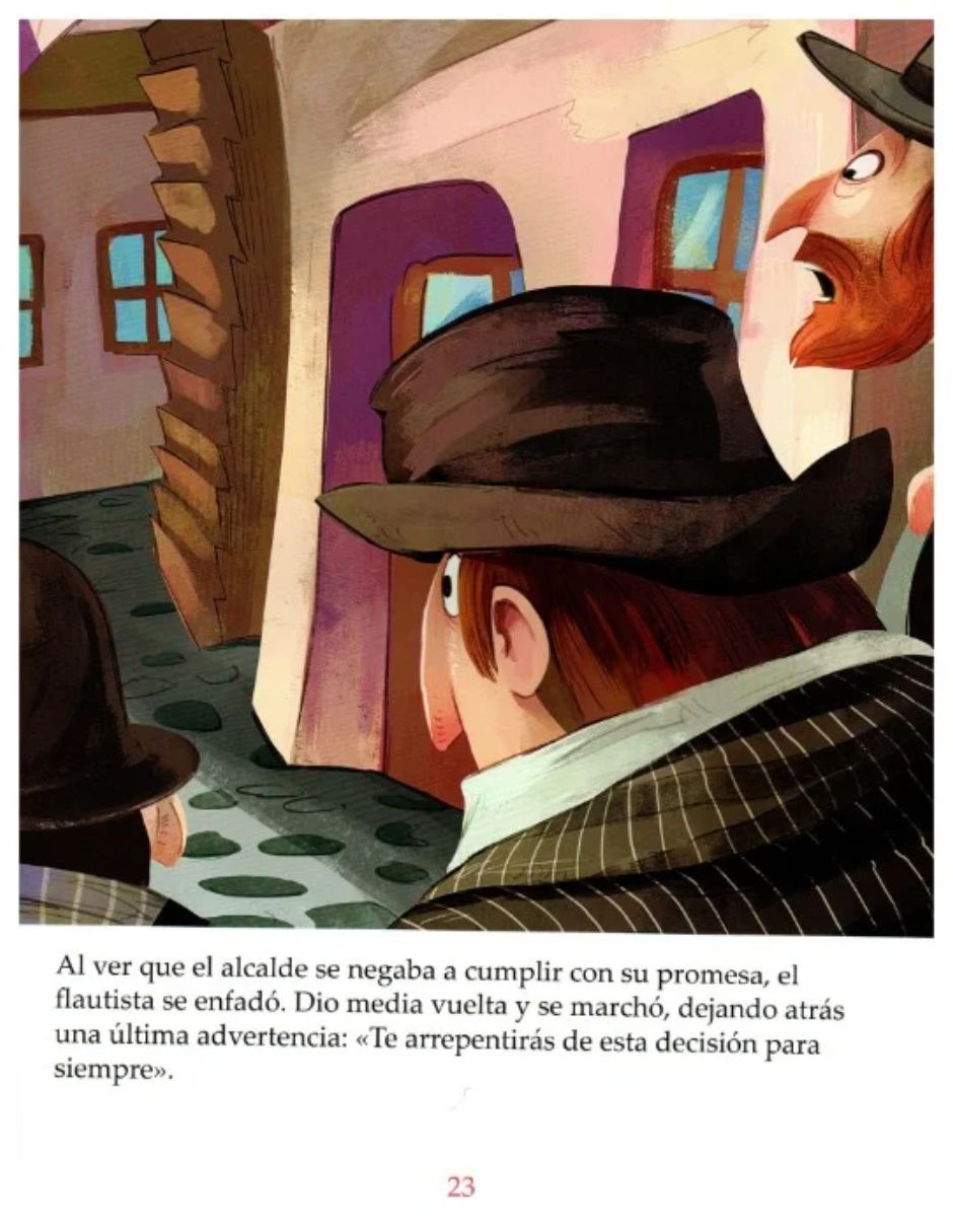 Libro/Estuche con libros El Flautista de Hamelín de LEXUS