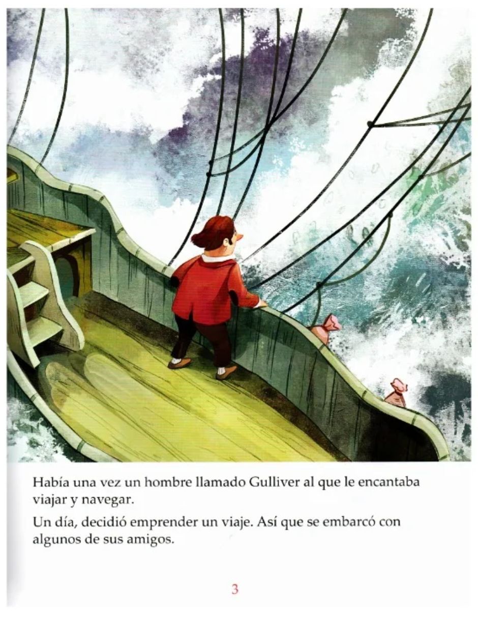 Libro/Estuche con libros Los Viajes de Gulliver de LEXUS