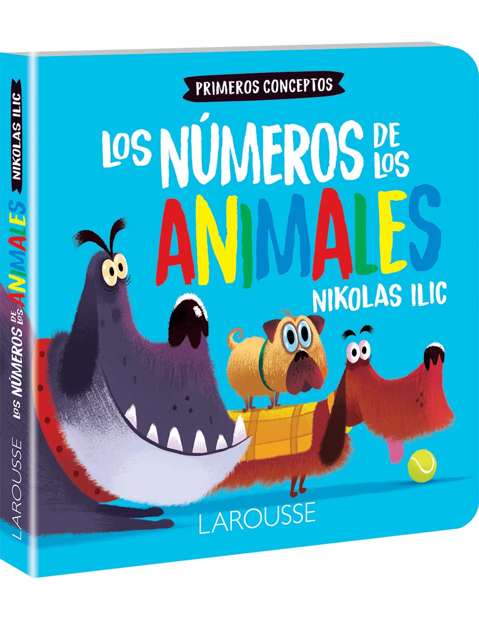 Libro Los números de los animales (Primeros conceptos) de Nikolas Ilić 1