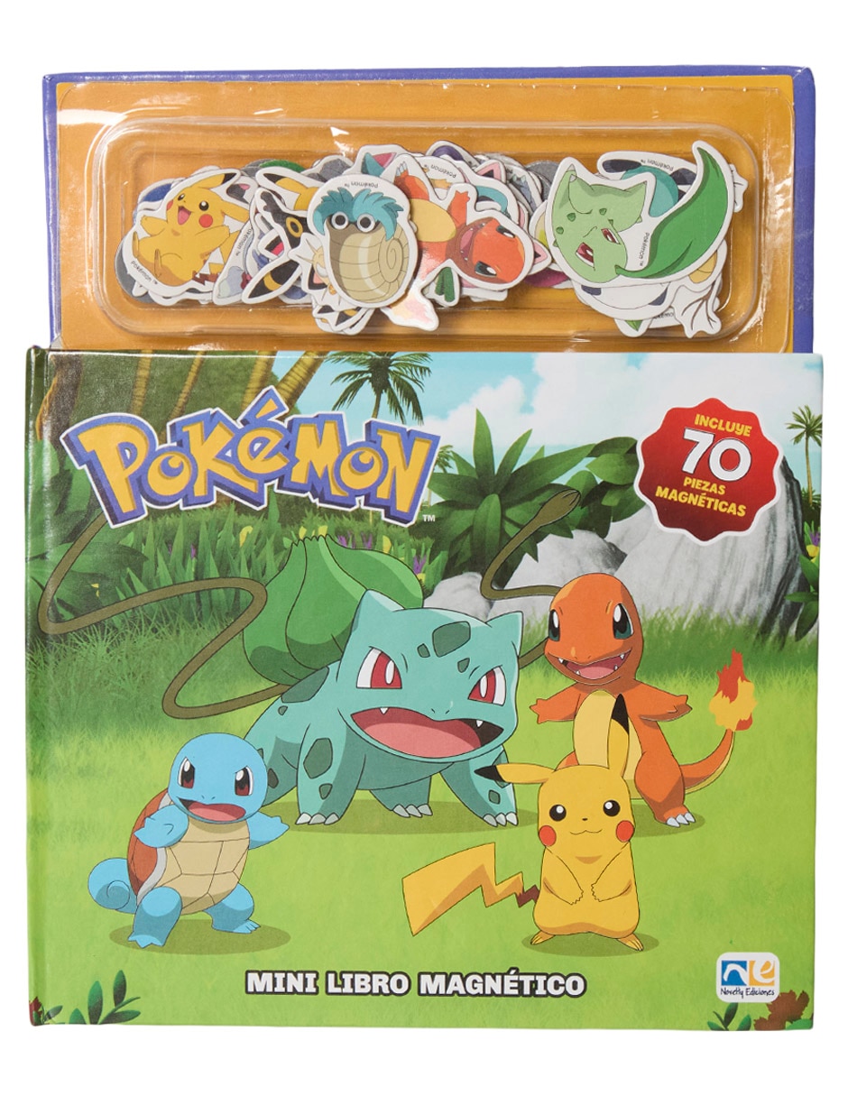 Libro Mini libro magnético pokémon de novelty corp