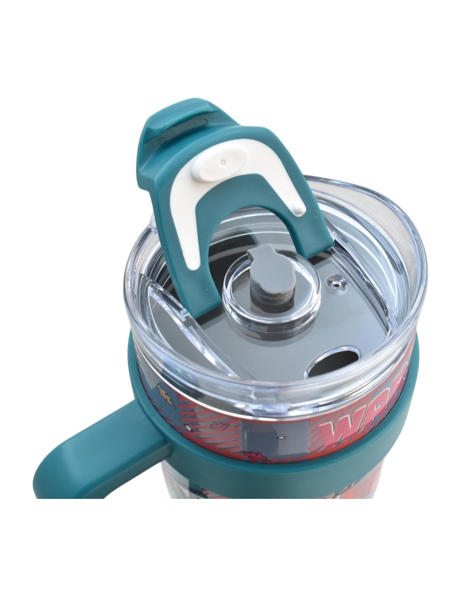 Termo de acero inoxidable snoopy con tapa rosca 1.2 l 5