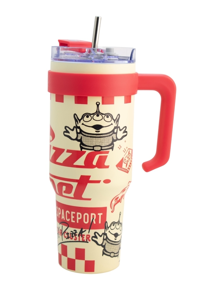 Termo de acero inoxidable Toy Story con tapa rosca 1.2 L