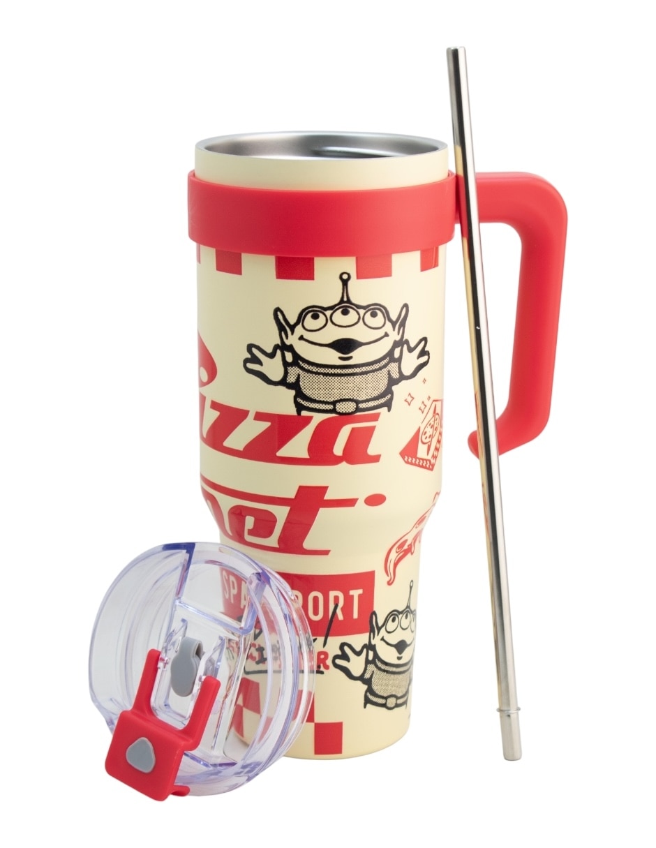 Termo de acero inoxidable Toy Story con tapa rosca 1.2 L 6