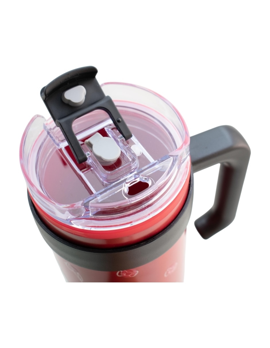 Termo de acero inoxidable Hello Kitty con tapa rosca 1.2 L 6