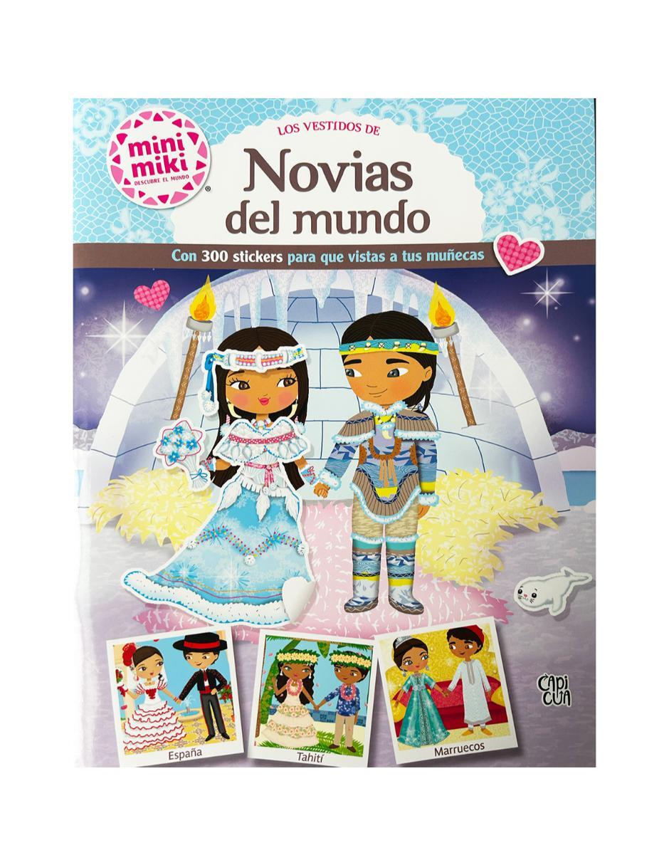 Libro/estuche con libros los vestidos de novias del mundo de camel julie 1
