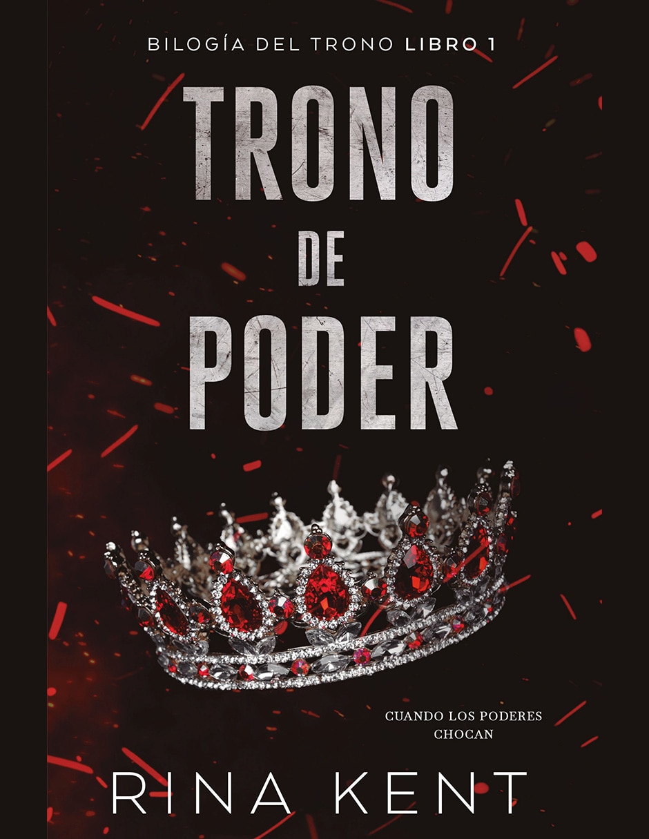 Libro/estuche con libros trono de poder de rina kent