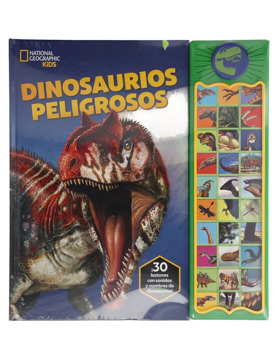 Libro Dinosaurios Peligrosos National Geographic Kids de 1