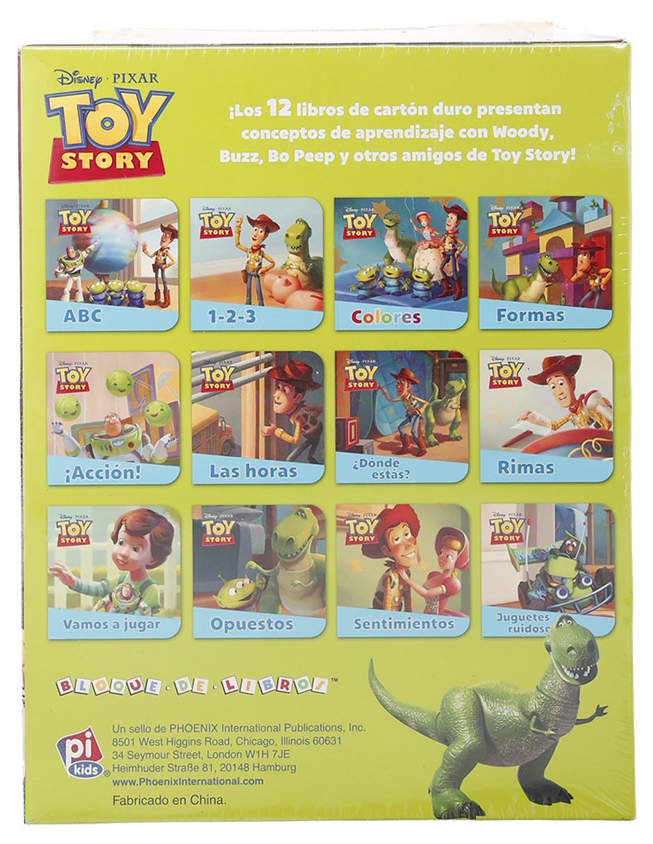 Libro Mi Primera Biblioteca Toy Story de Libro Mi Primera Biblioteca Toy Story de