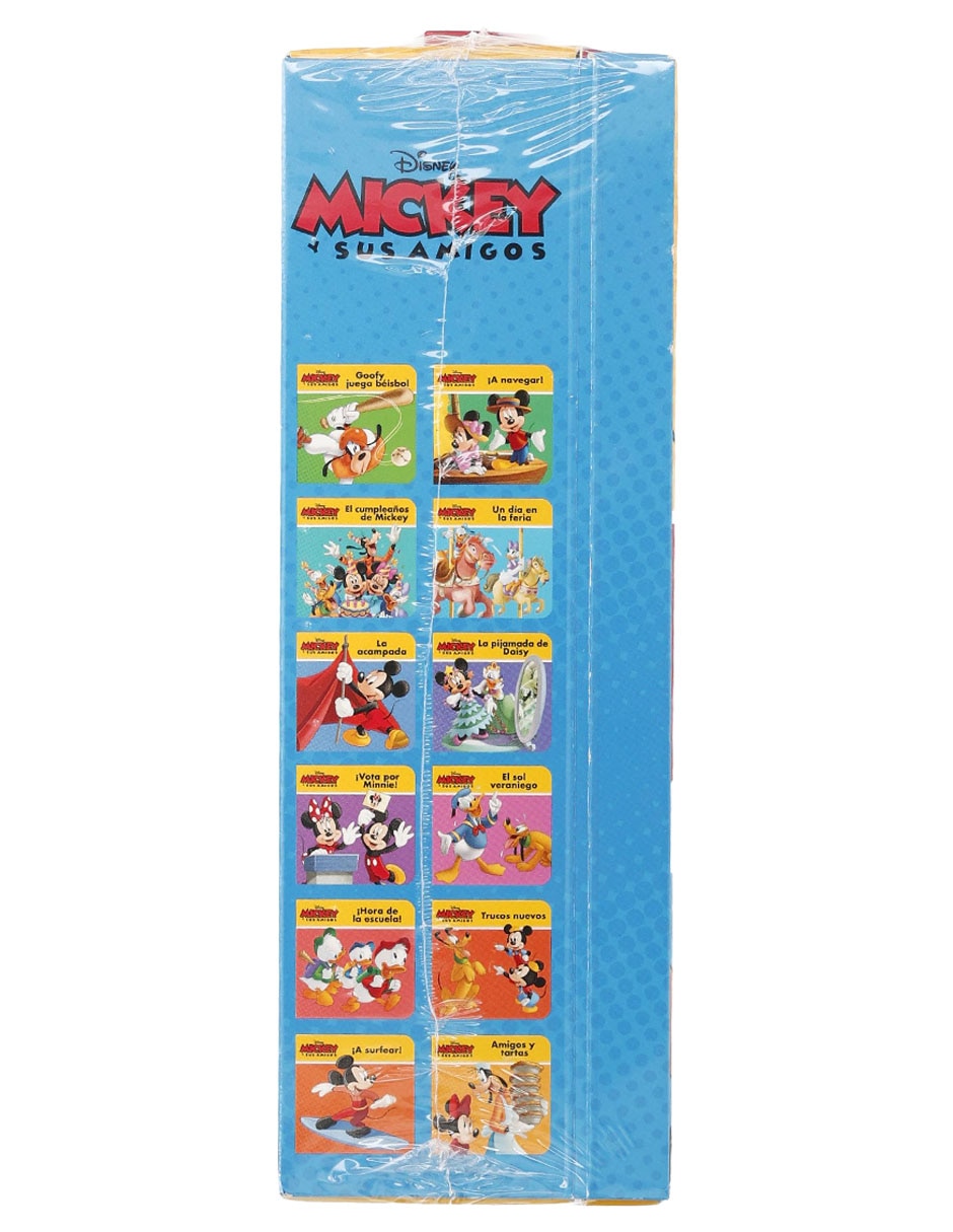 Libro Mi Primera Biblioteca Mickey y sus amigos de 3