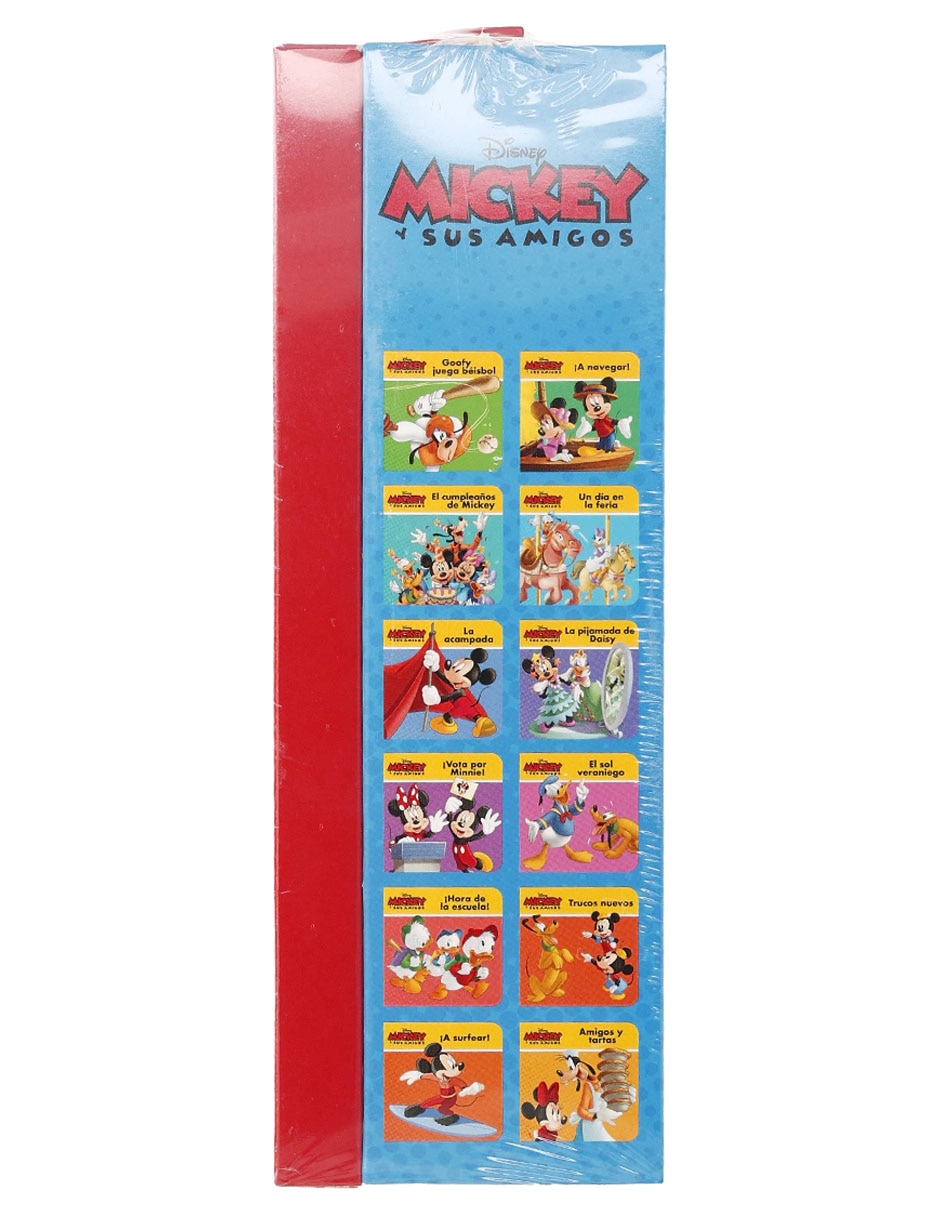 Libro Mi Primera Biblioteca Mickey y sus amigos de 4