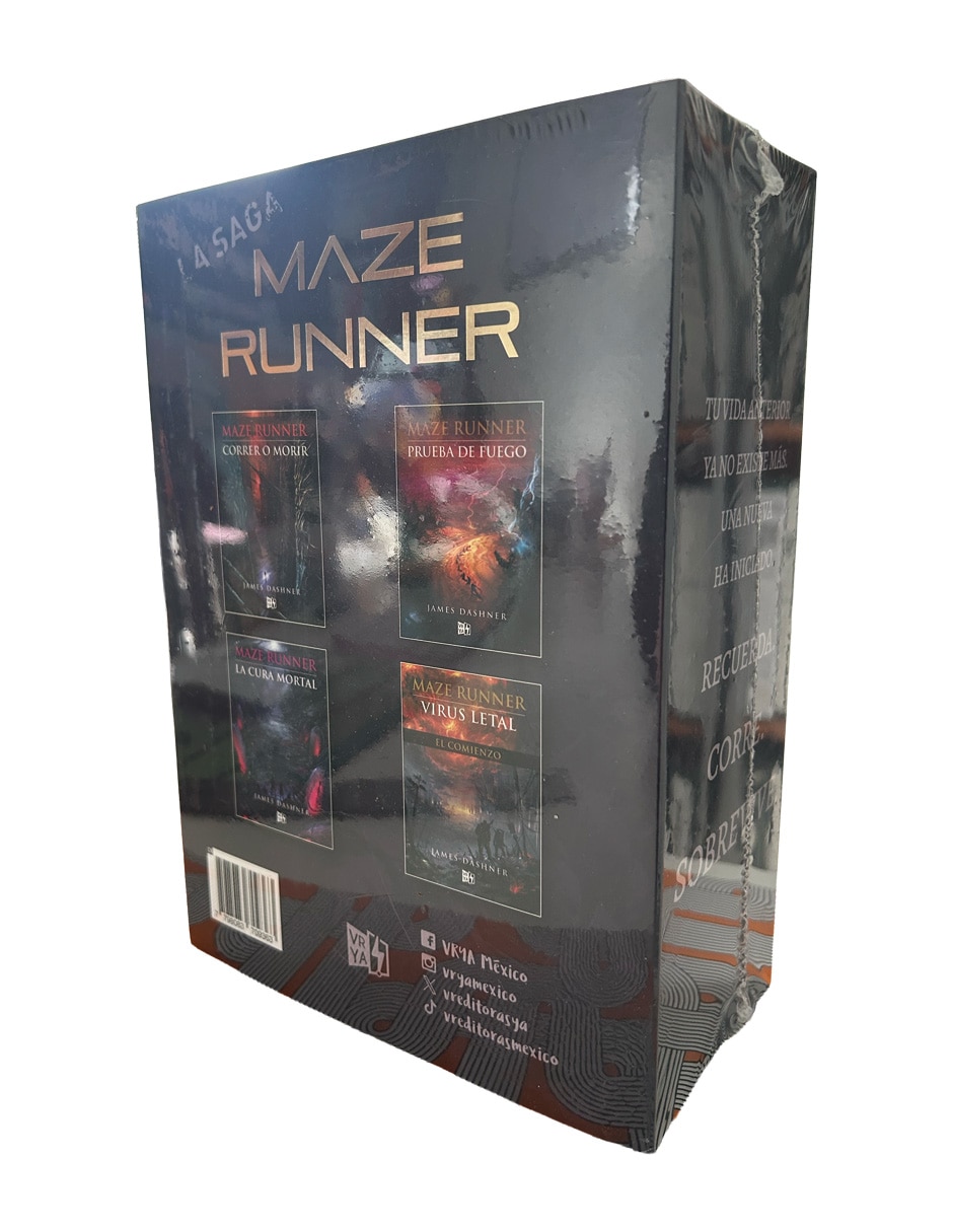 Estuche con libros Maze Runner de Dashner James 2