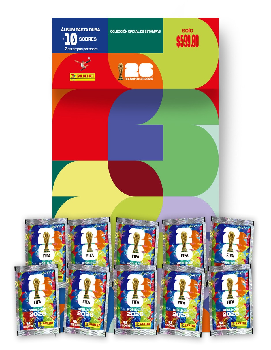 Álbum con estampas Panini Coleccionable de FIFA World Cup 2026