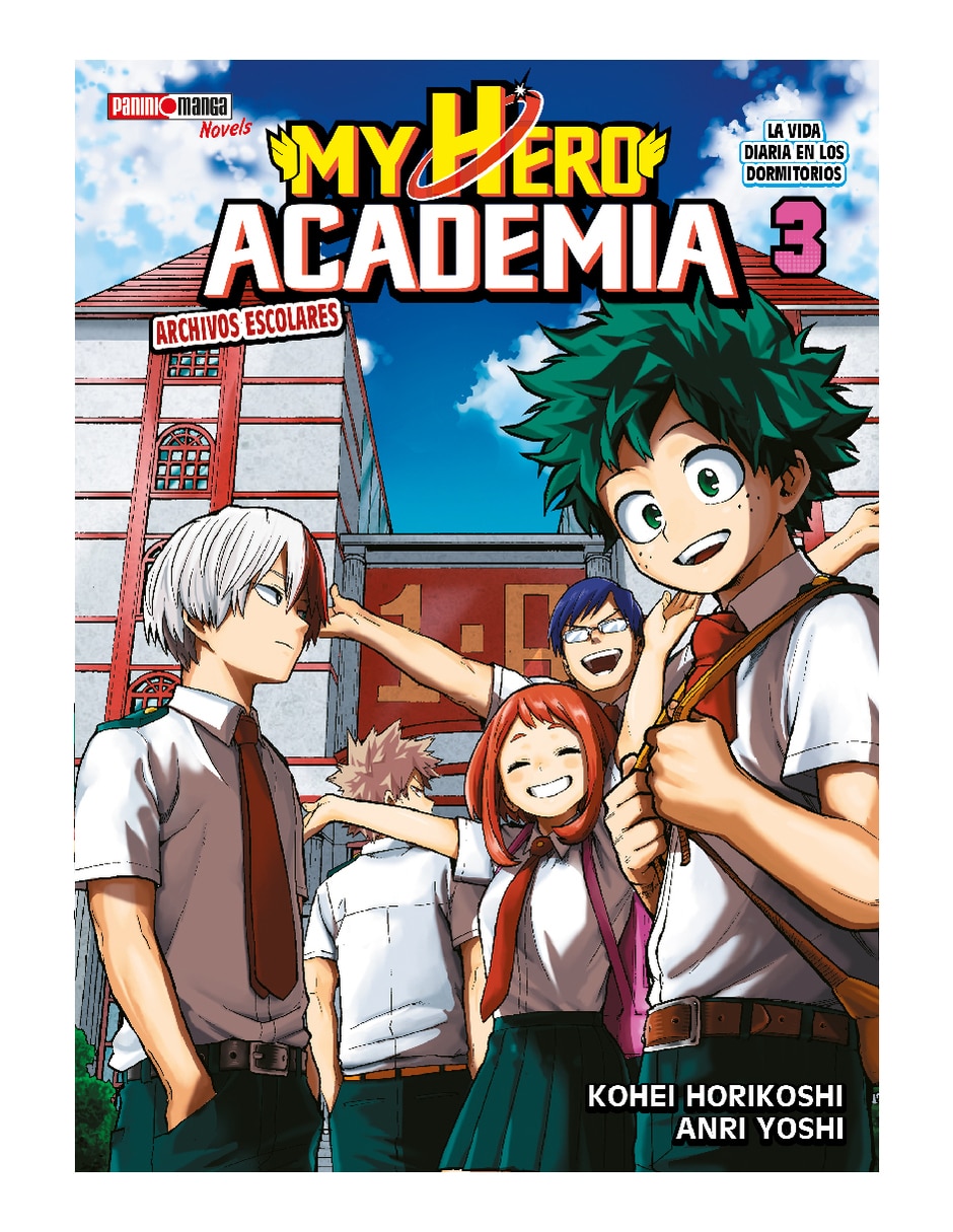 Manga my hero academia school briefs novela n.3 Manga my hero academia school briefs novela n.3