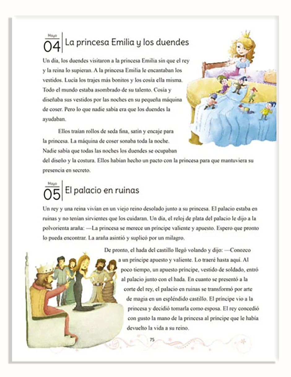 Libro 365 Cuentos de Princesas y Hadas de Lexus