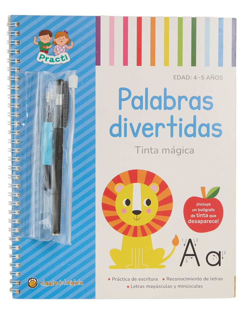 Libro Palabras Divertidas Tinta Mágica de Editorial Guadal