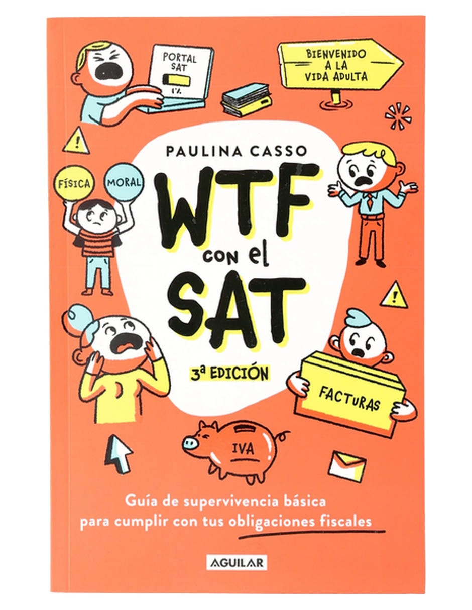 Libro WTF CON EL SAT de PAULINA CASSO