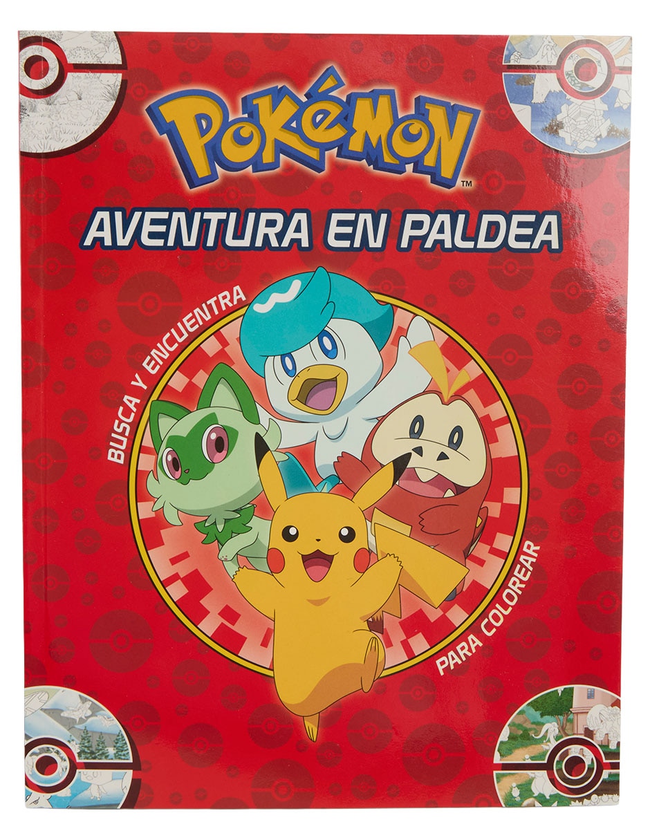Libro Aventura en Paldea: Busca y Encuentra de The Pokemon Company
