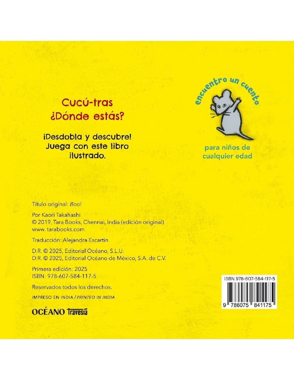 Libro/estuche con libros cucú de takahashi kaori