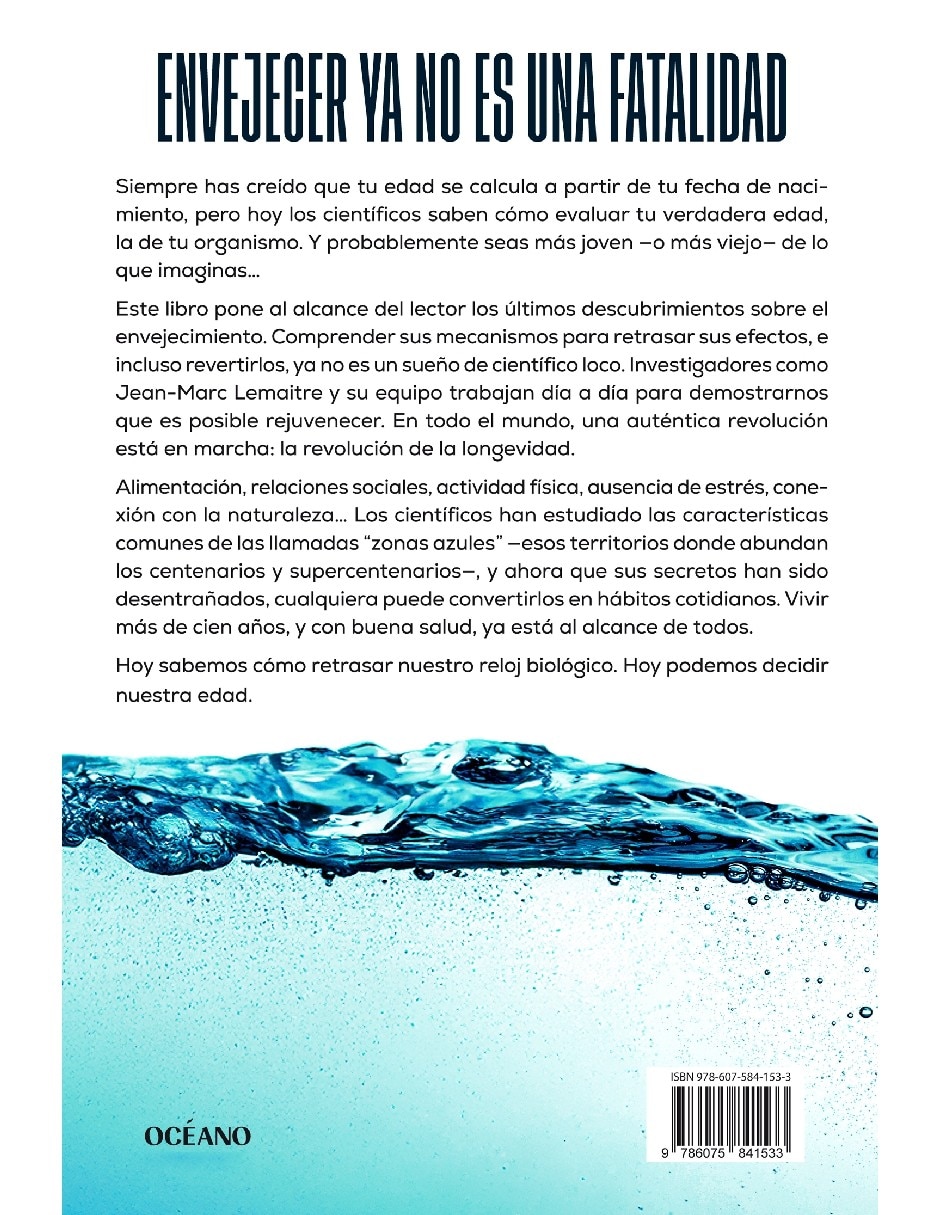 Libro/estuche con libros decide tu edad. los últimos descubrimientos científicos para mantenerse joven por más tiempo de lemaitre jean-marc