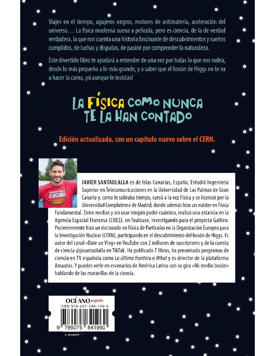 Libro/estuche con libros bosón de higgs no te va a hacer la cama el. la física como nunca te la han contado de santaolalla javier