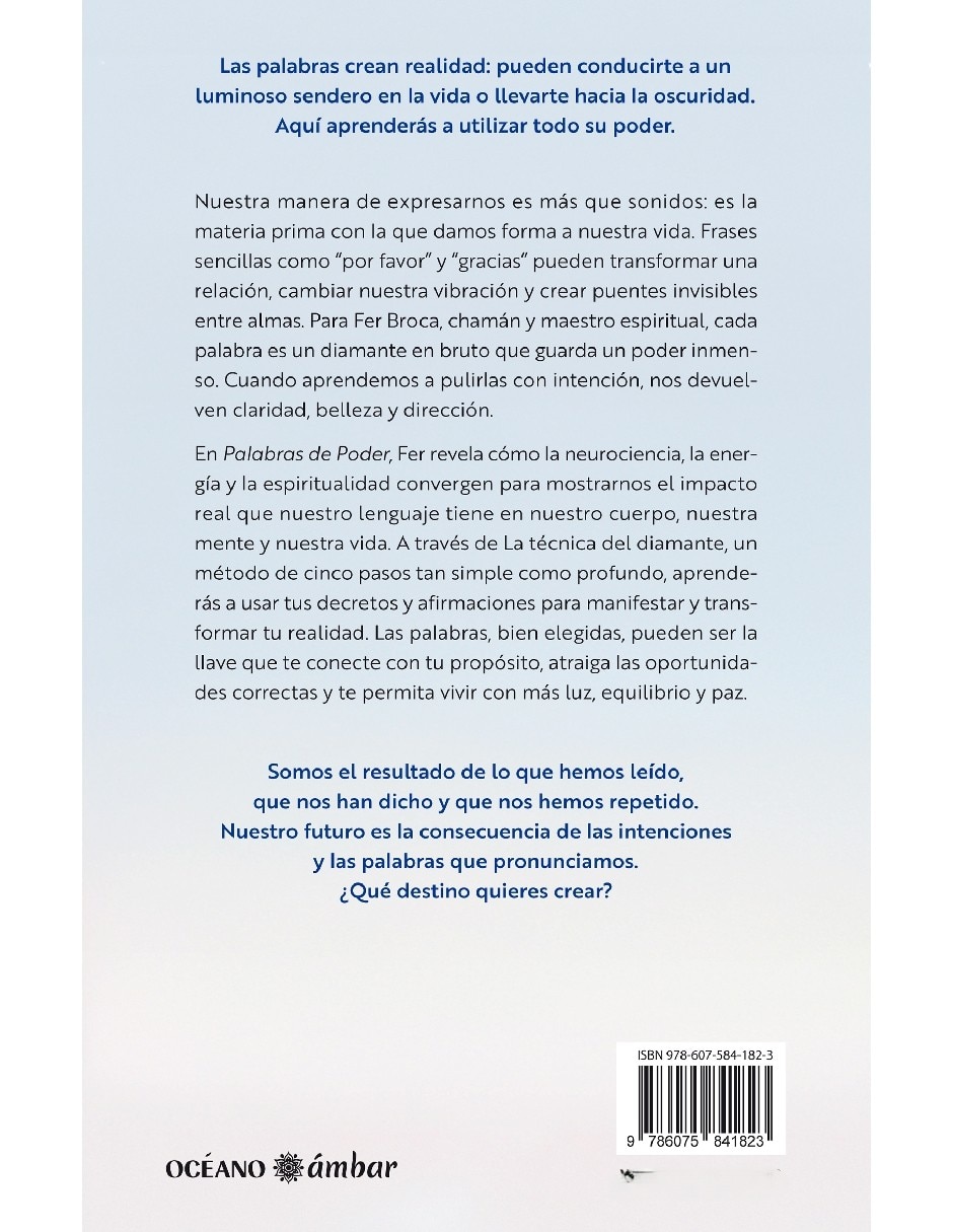 Libro Palabras de poder. La Técnica del Diamante de Broca Fer Libro Palabras de poder. La Técnica del Diamante de Broca Fer