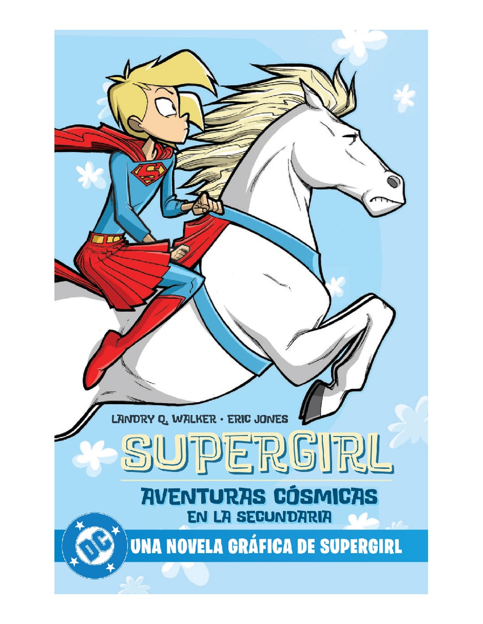 Cómic supergirl andventures in 8th grade