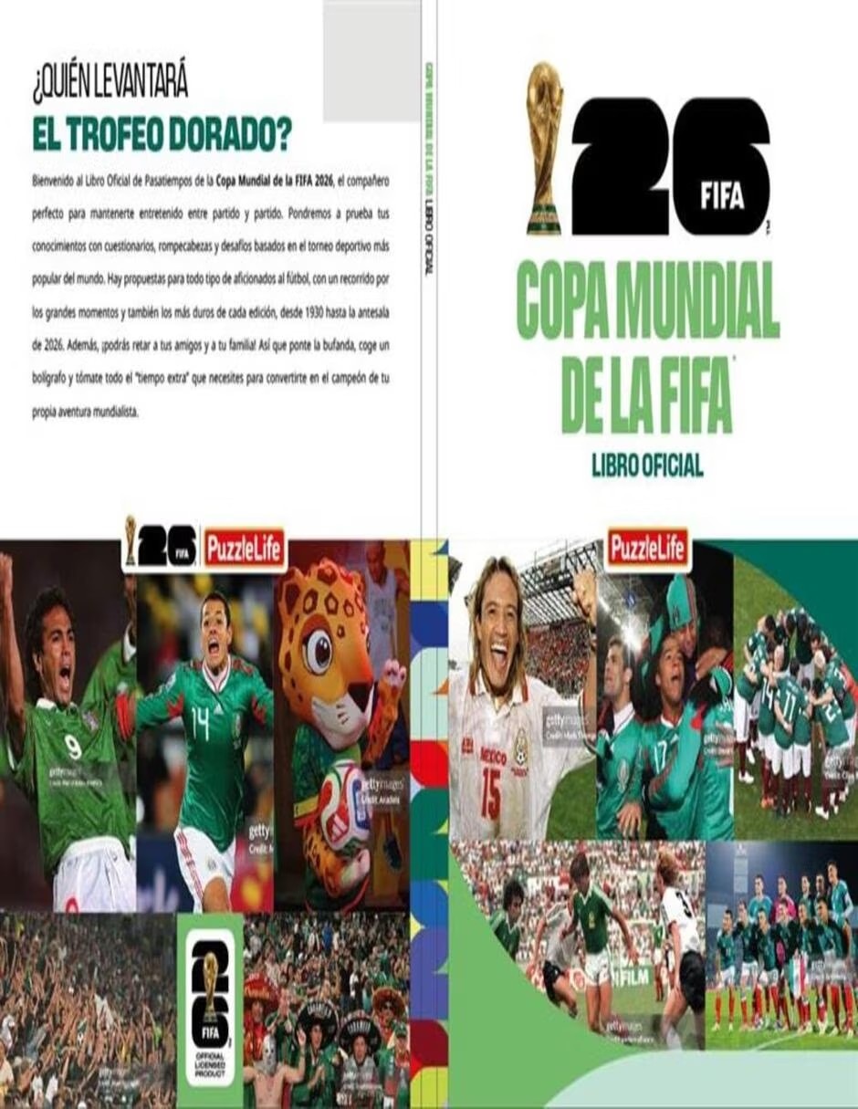 Coleccionable especial pasatiempos copa mundial fifa 0001 2