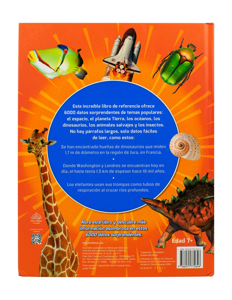 Libro/estuche con libros gran formato: 6000 datos soprendentes de advanced marketing