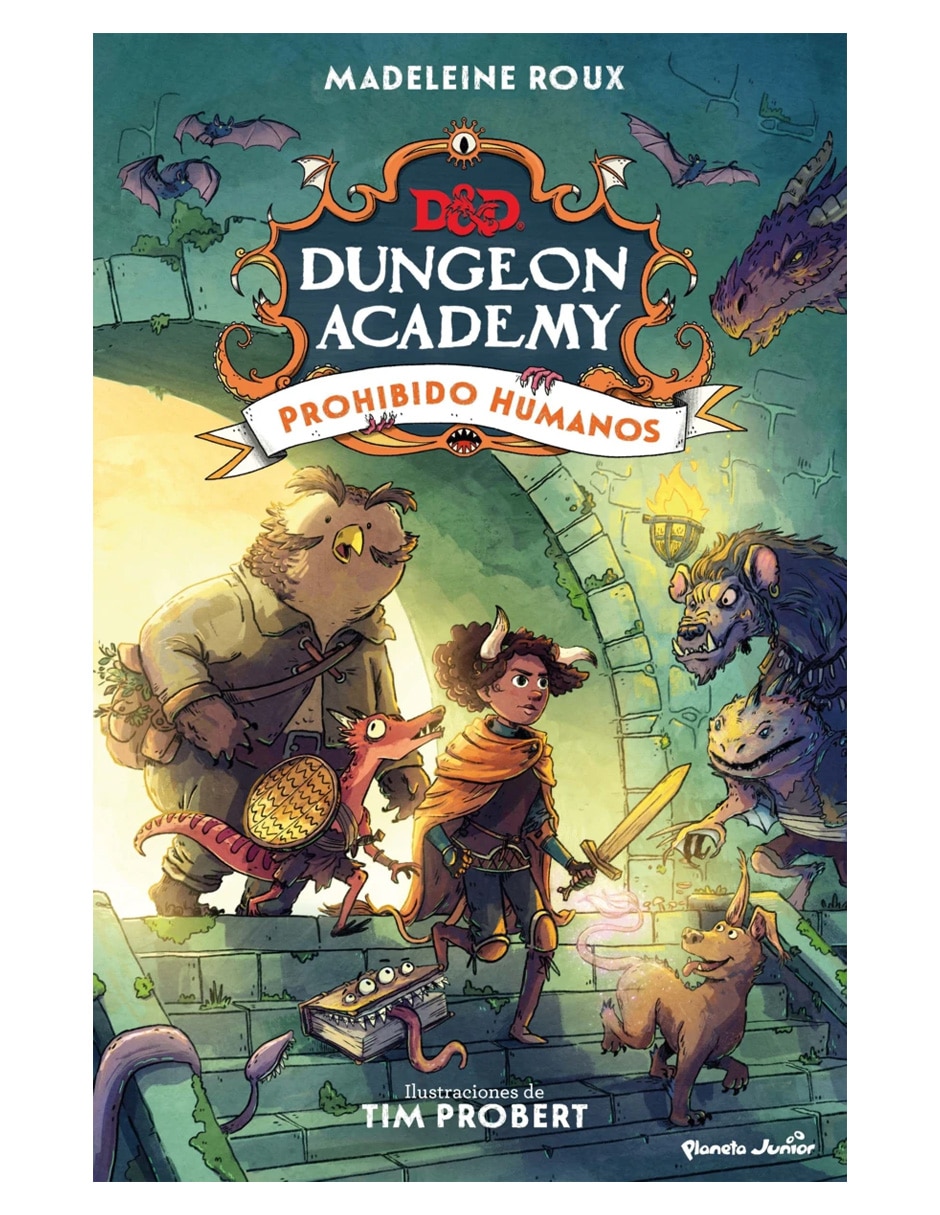 Libro Dungeons & Dragons Dungeon Academy Prohibido Hum de Madeleine Roux 1