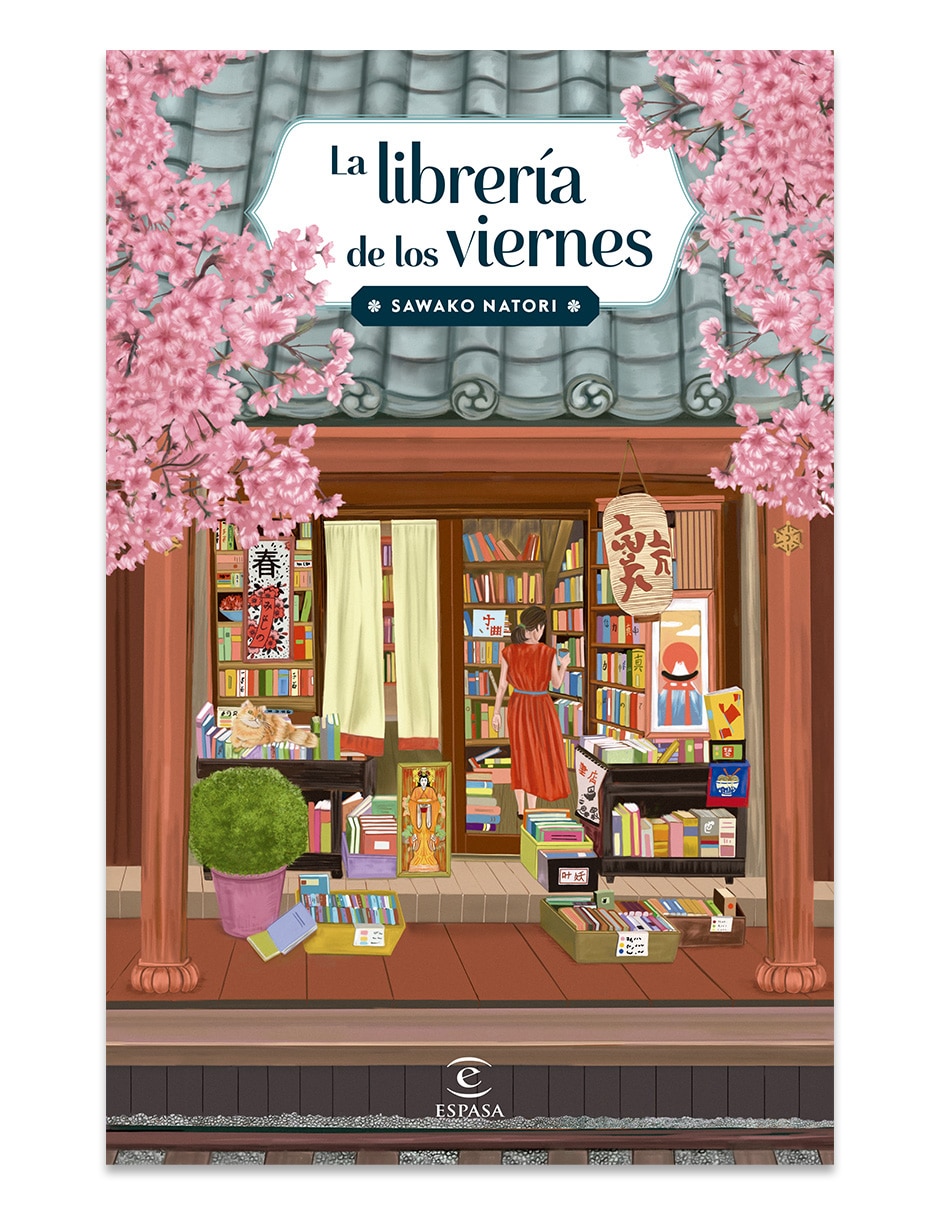 Libro/estuche con libros la libreria de los viernes de sawako natori
