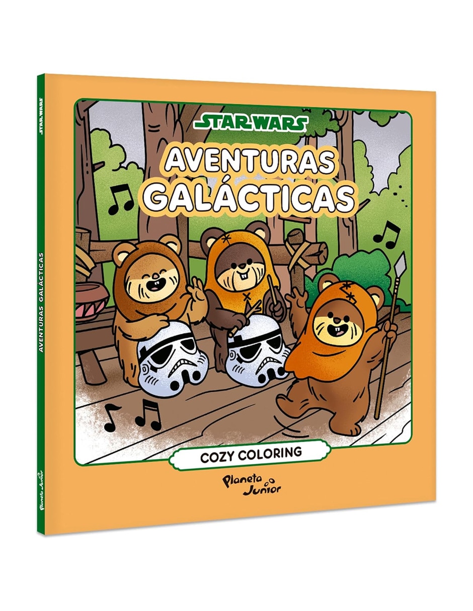 Libro Star Wars Aventuras Galácticas Cozy Coloring Boo de Lucasfilm Ltd 3