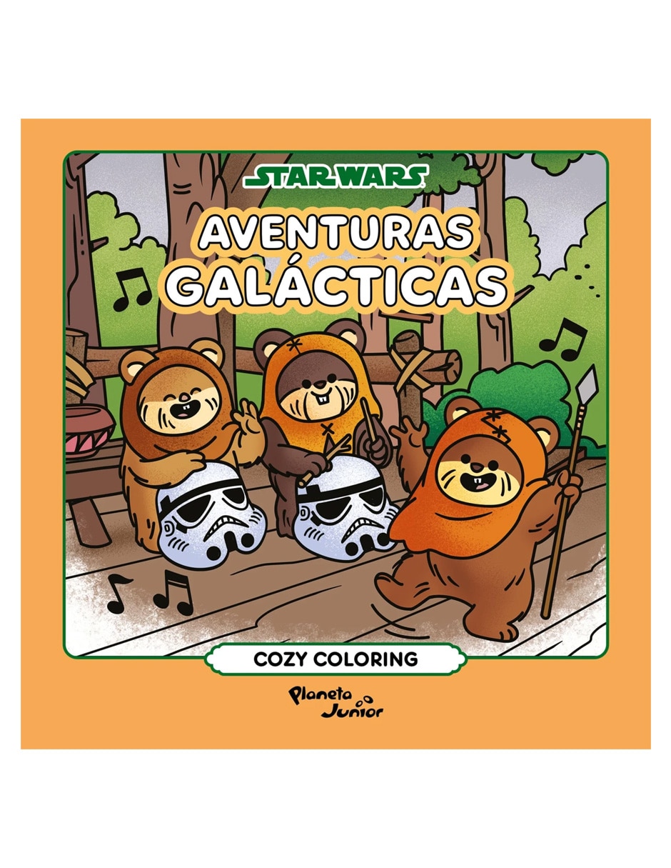 Libro Star Wars Aventuras Galácticas Cozy Coloring Boo de Lucasfilm Ltd 1