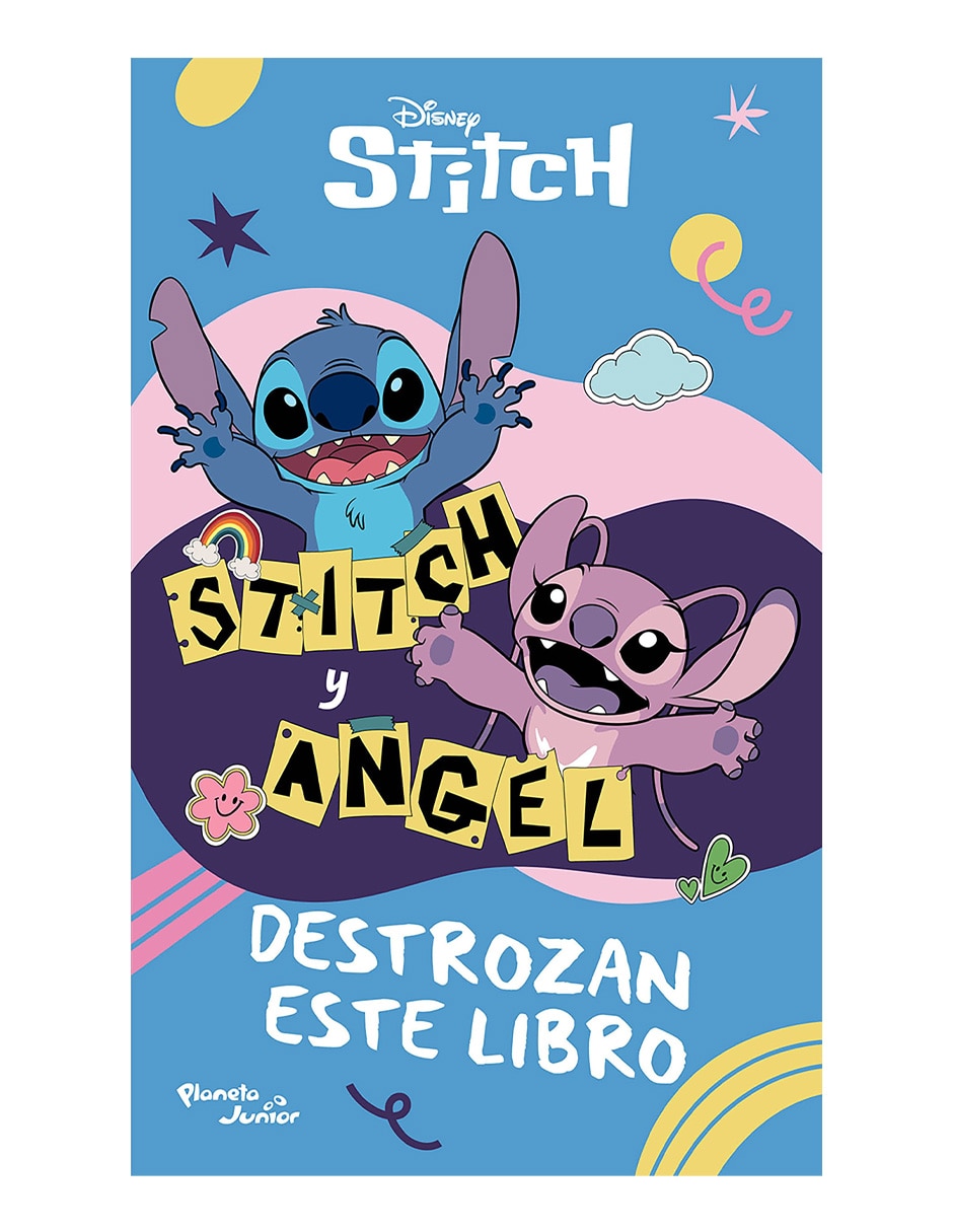 Stitch y Angel Destrozan Este Libro de Disney 1