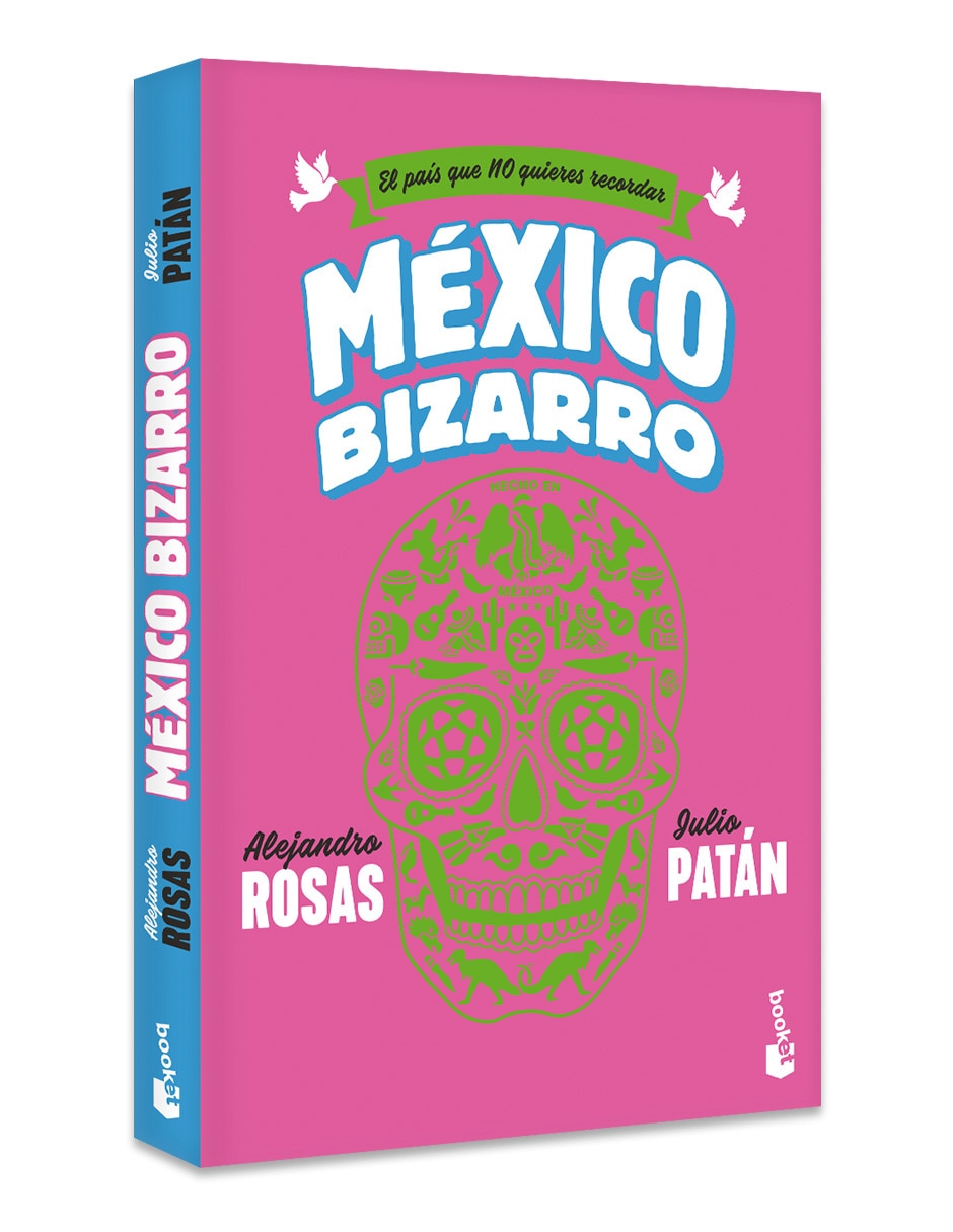 Libro/estuche con libros mexico bizarro de alejandro rosas