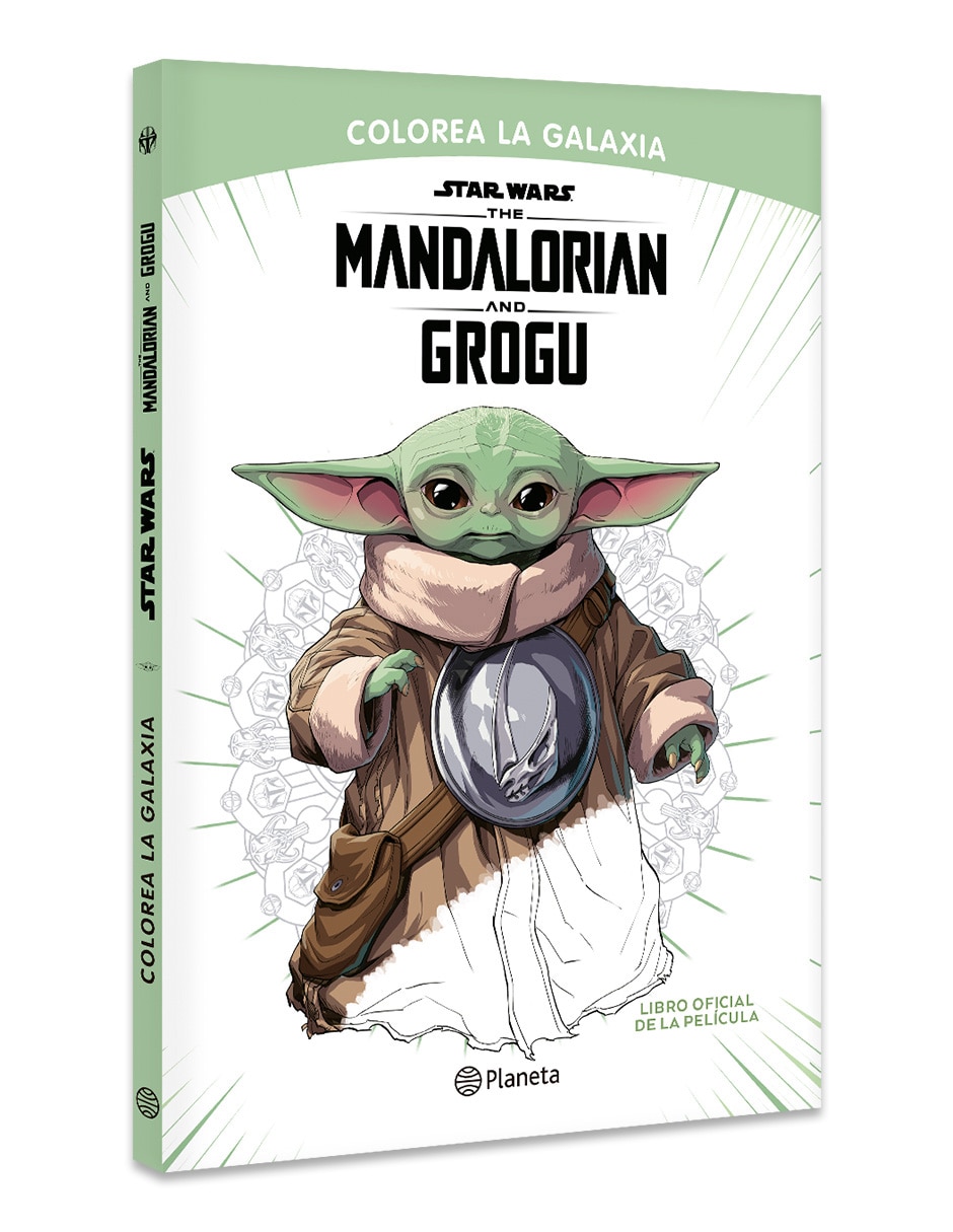 Libro Star Wars The Mandalorian and Grogu Colorea la G de Lucasfilm Ltd 3