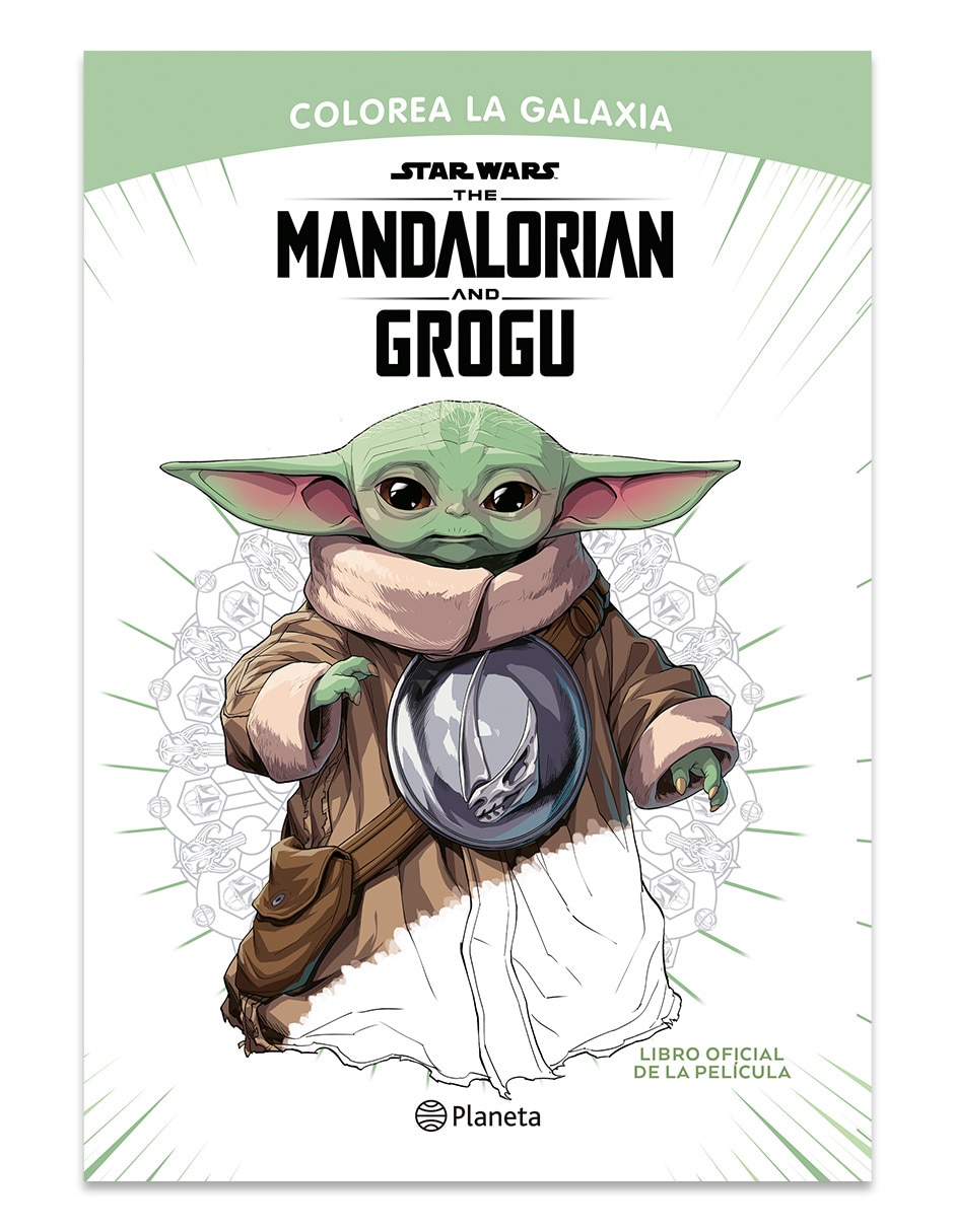Libro Star Wars The Mandalorian and Grogu Colorea la G de Lucasfilm Ltd 1