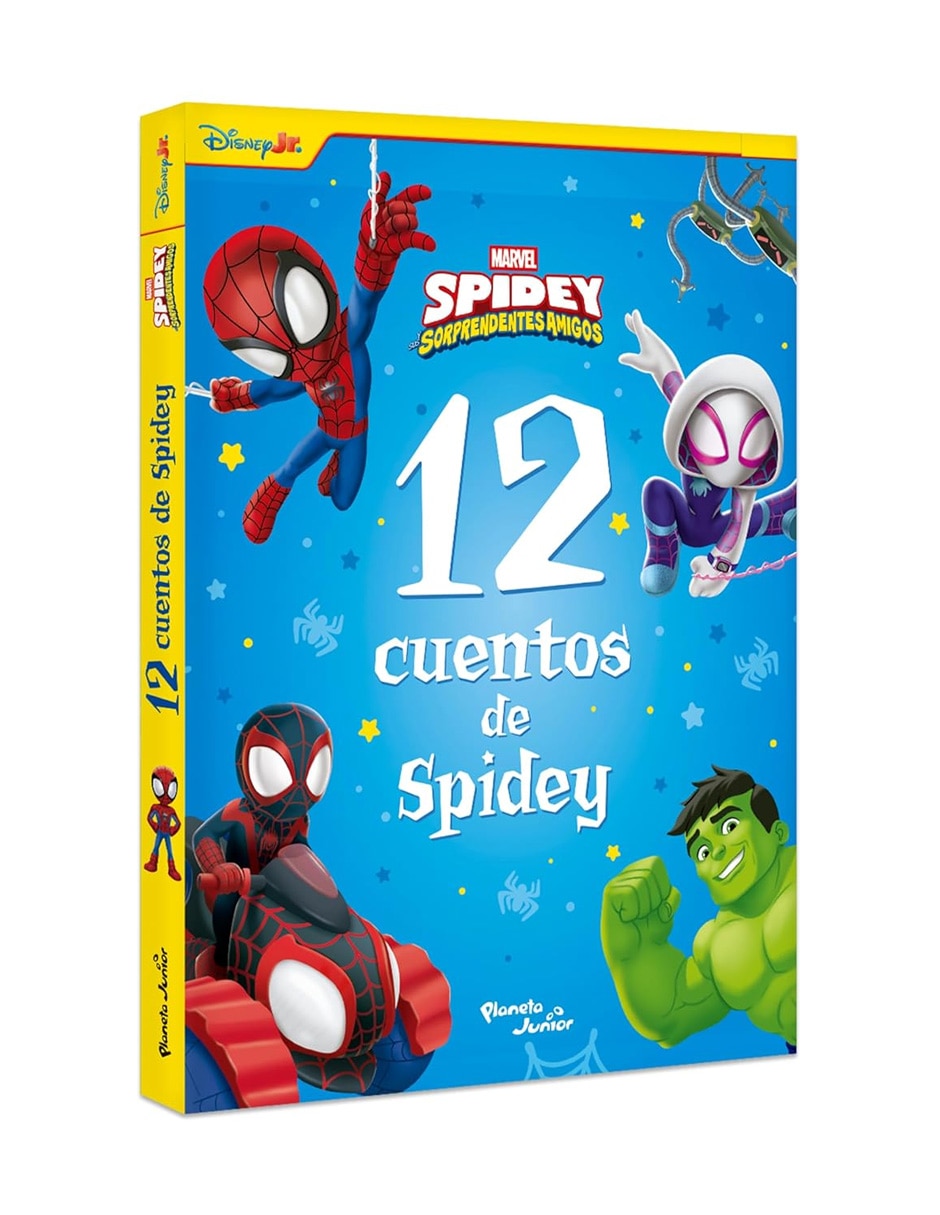 Libro Spidey y sus Sorprendentes Amigos 12 Cuentos de Spidey de Marvel 3