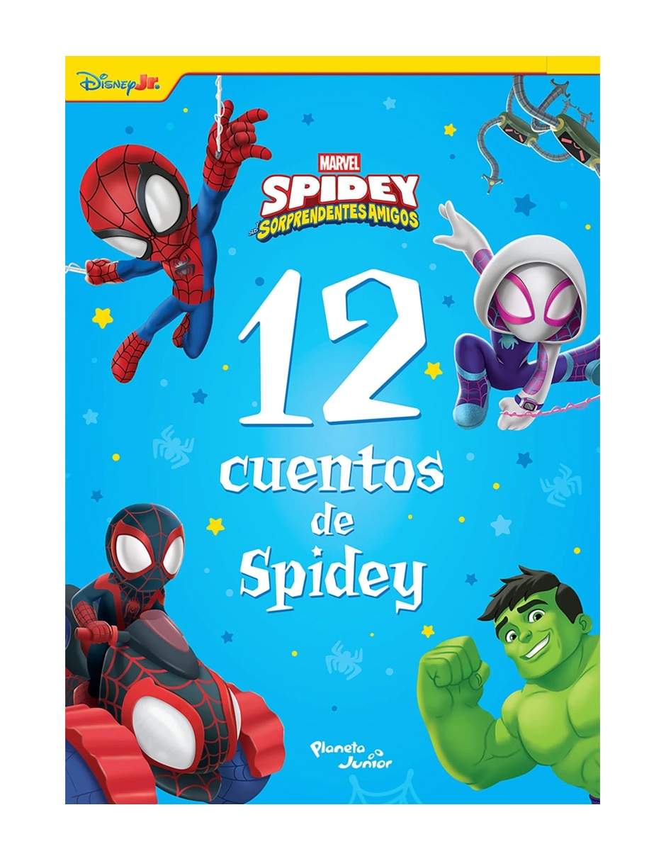 Libro Spidey y sus Sorprendentes Amigos 12 Cuentos de Spidey de Marvel 1
