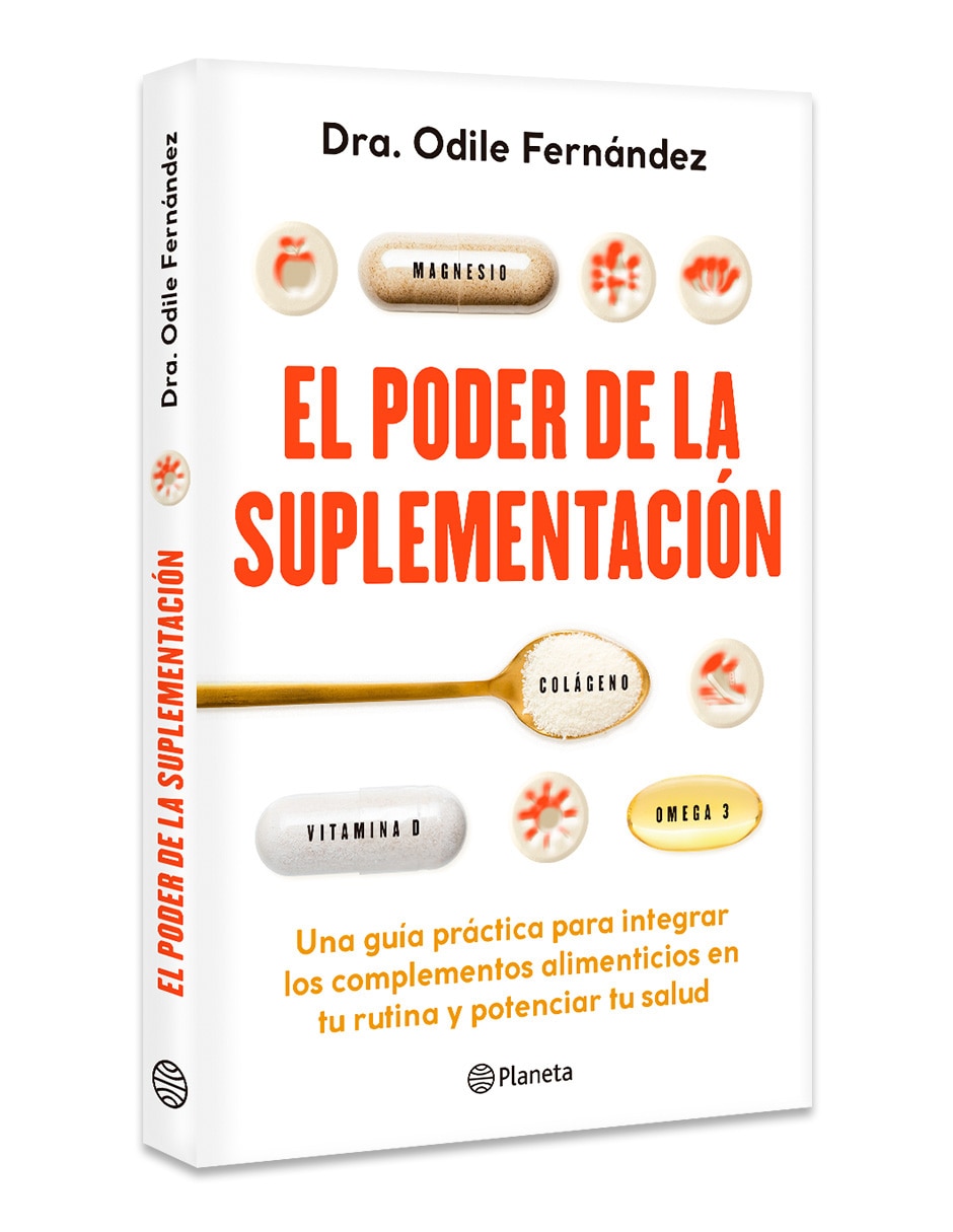 Libro/estuche con libros el poder de la suplementacion de odile fernandez Libro/estuche con libros el poder de la suplementacion de odile fernandez