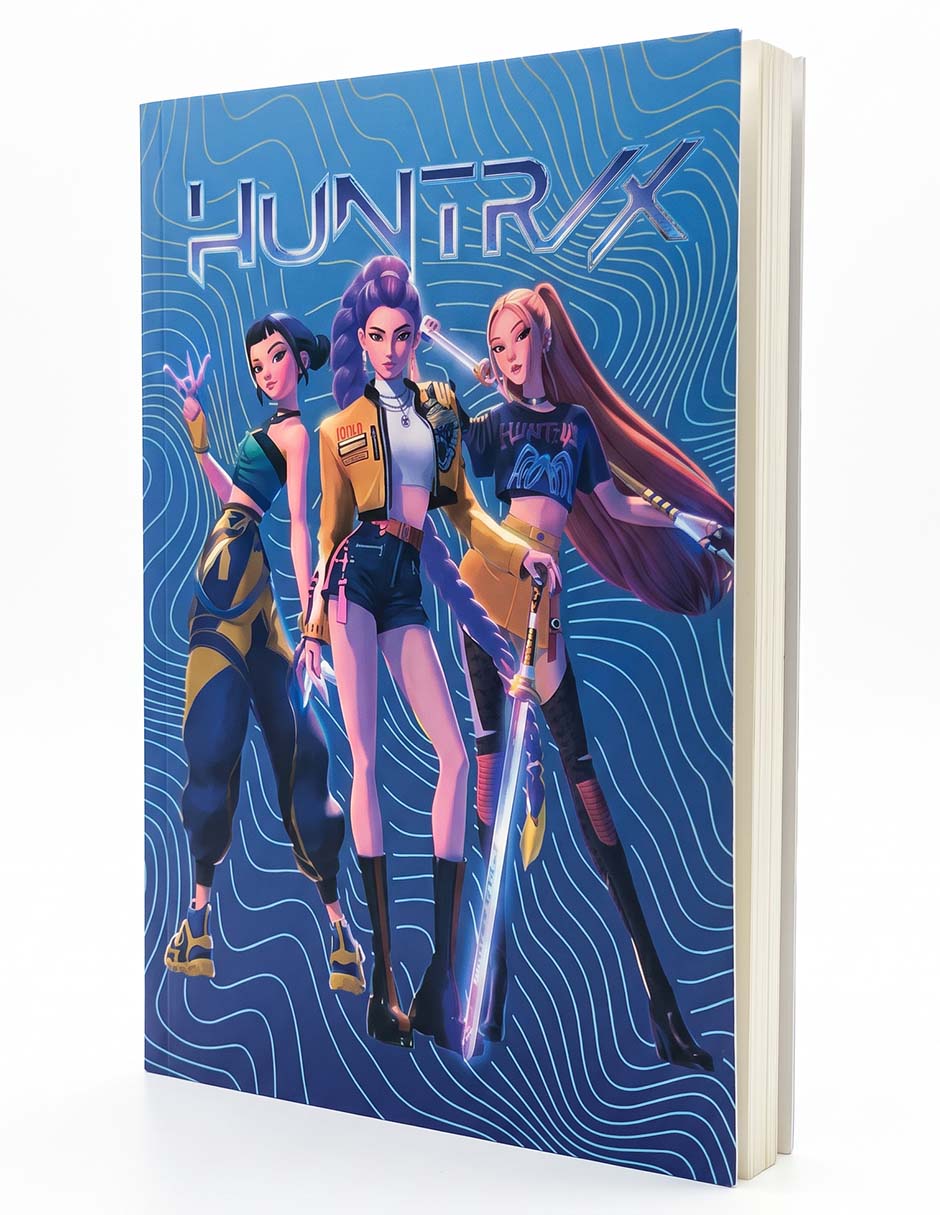 Cuaderno Huntrix K-Pop Demon Hunters Cuaderno Huntrix K-Pop Demon Hunters