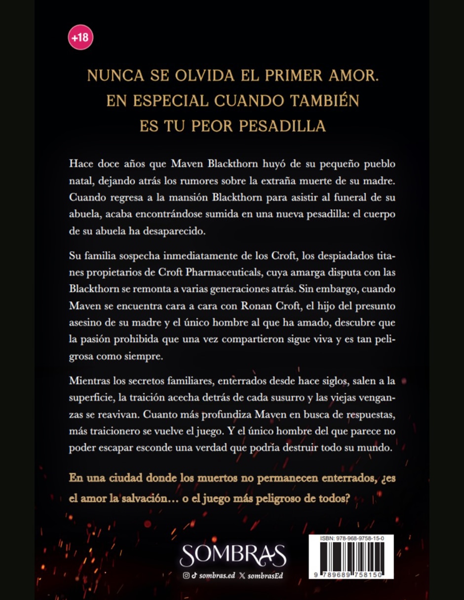 Libro Blackthorn de Geissinger J.T.