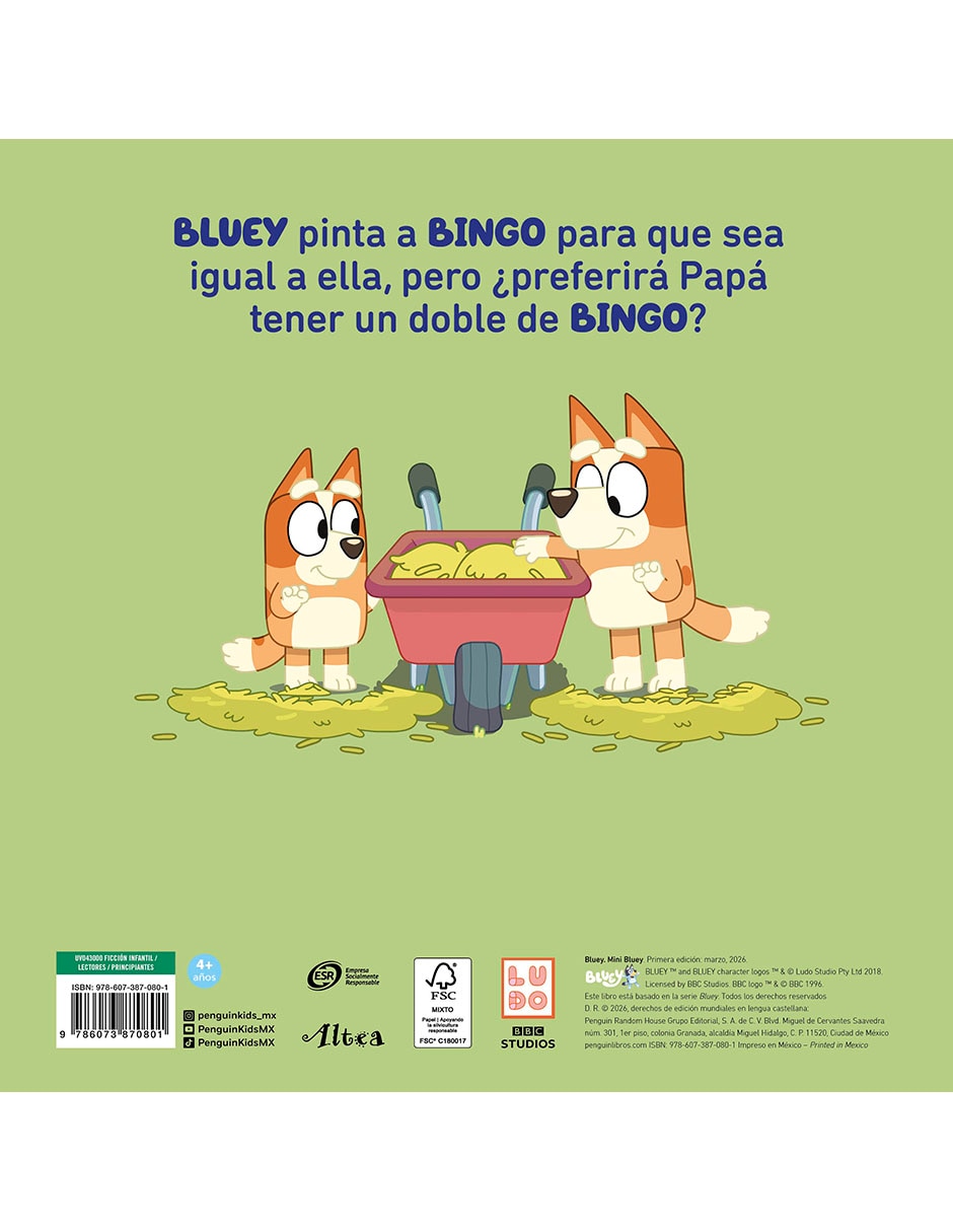 Libro BLUEY. MINI BLUEY de BLUEY