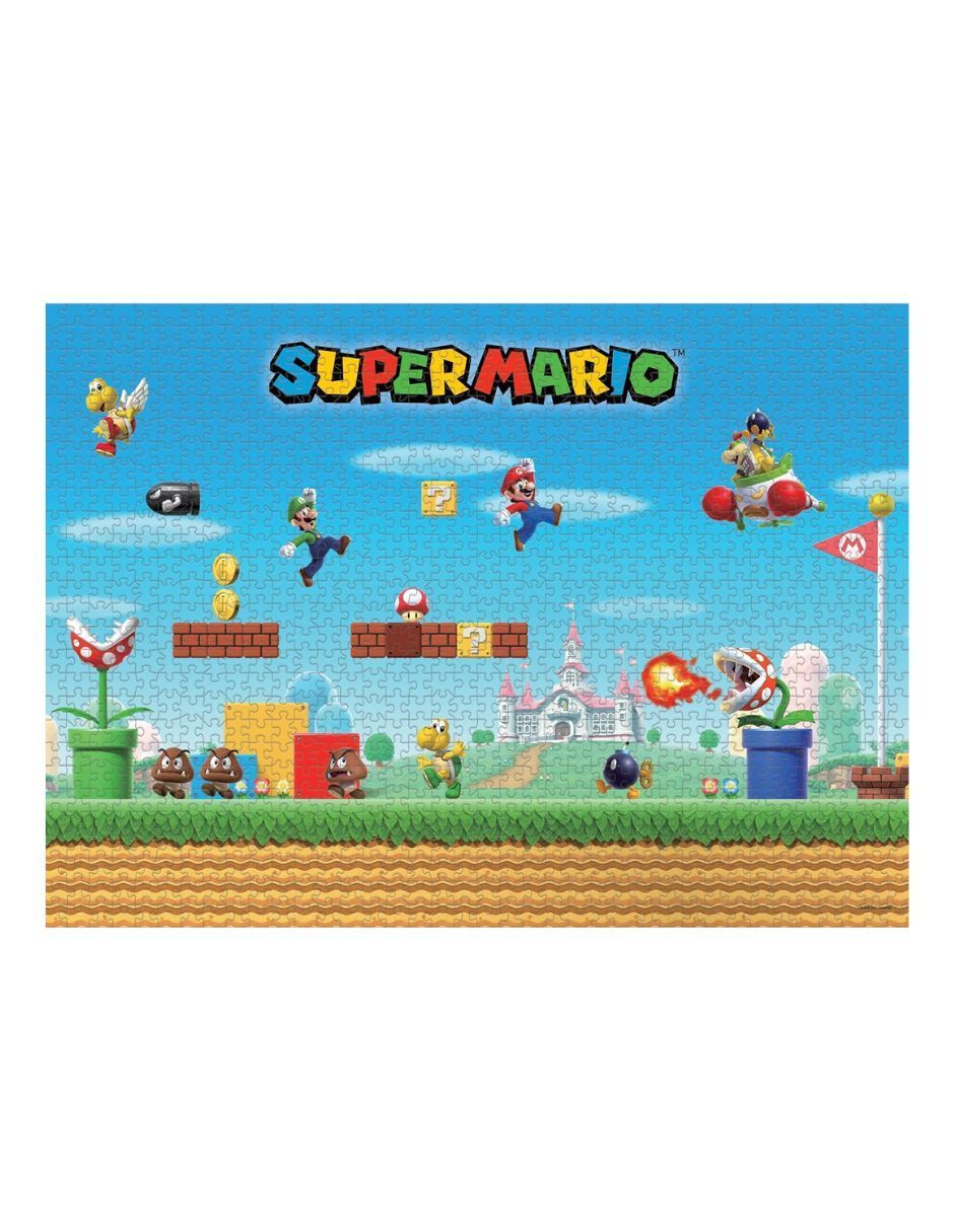 Rompecabezas escenarios emblemáticos de super mario rompecabezas super mario mayhem 1000 piezas 4