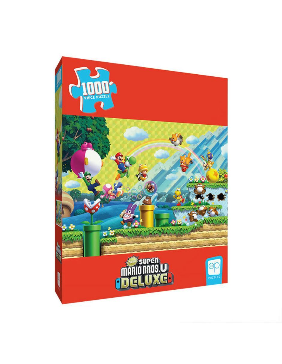 Rompecabezas escenarios emblemáticos de super mario rompecabezas super mario chaos & fun 1000 piezas