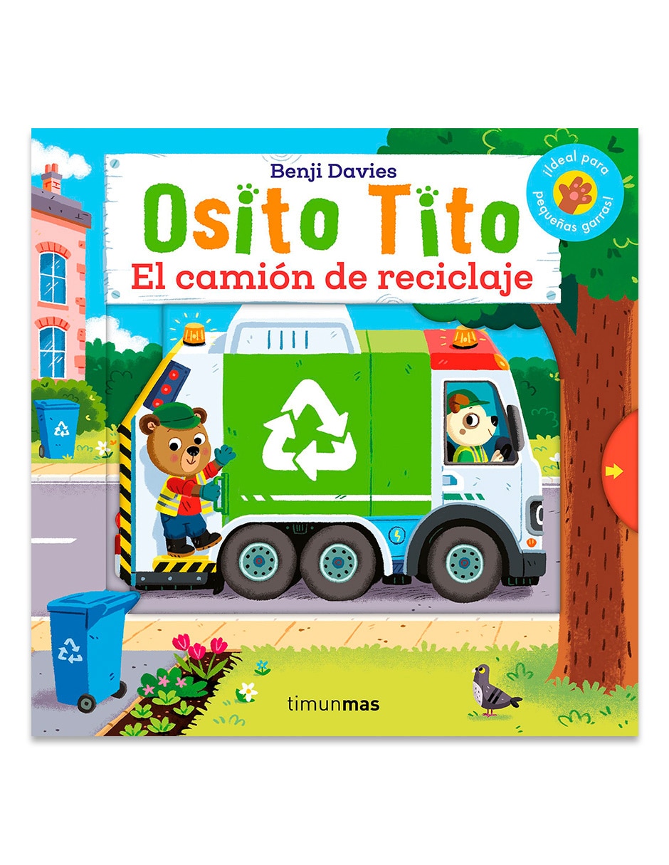 Libro Osito Tito El Camión de Reciclaje de Benji Davies 1