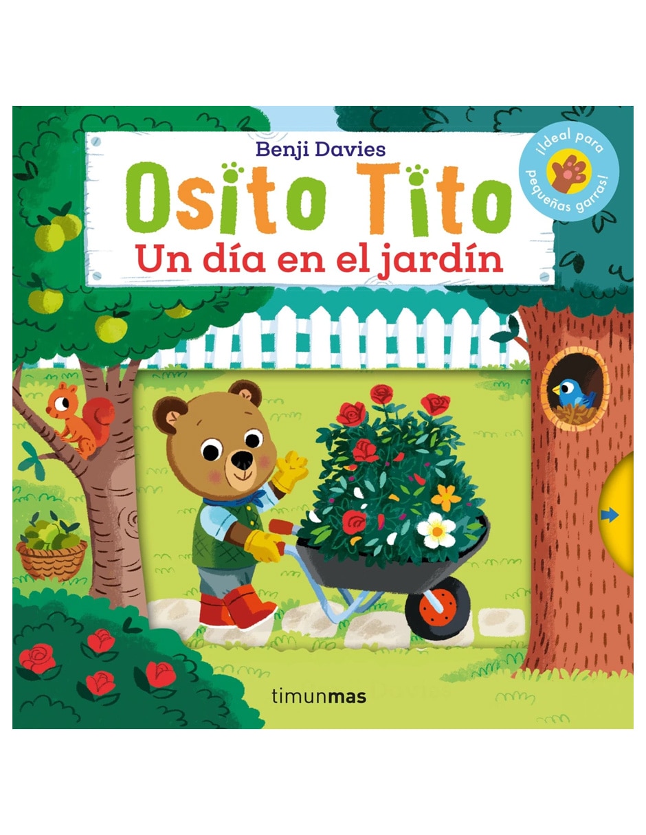 Libro Osito Tito Un Día en el Jardín de Benji Davies