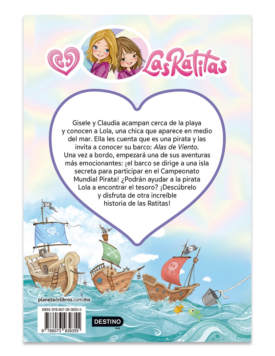 Libro LAS RATITAS 14 EL GRAN TESORO PIRATA de LAS RATITAS