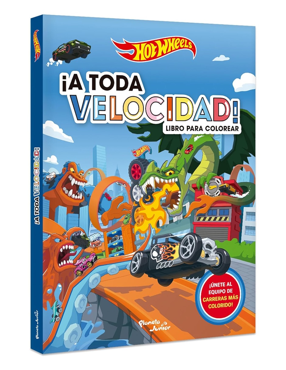 Libro Hot Wheels ¡A Toda Velocidad! de Mattel 3